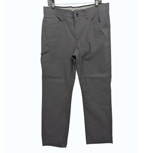 Orvis Performance Utility Pants Mens 34x30 Purple Gray Stretch Water Repellent